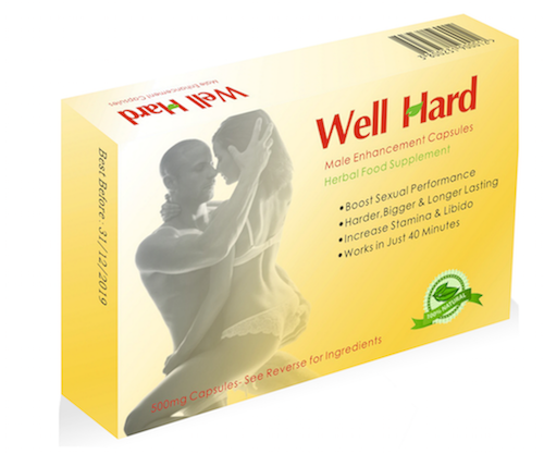 Well Hard Herbal Sexual Enhancement Capsules 450mg x 18
