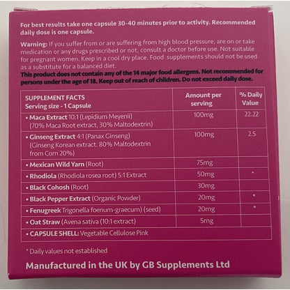 Ultra Pink Female Sexual Support Capsule 400mg x 1