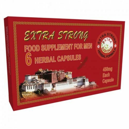 Extra Strong Male Enhancement Libido Capsules 450mg x 6